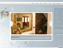 Tablet Screenshot of hostalaranda.com